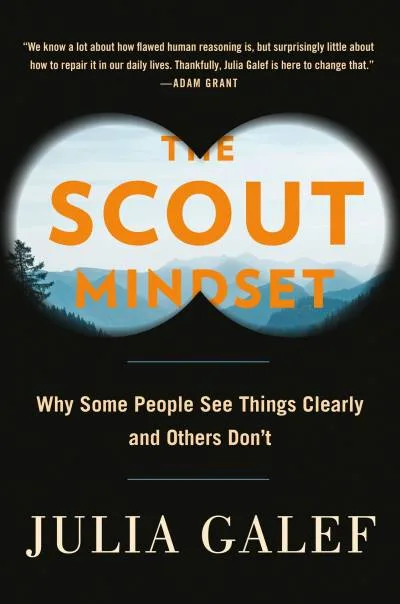 Couverture de « The Scout Mindset »