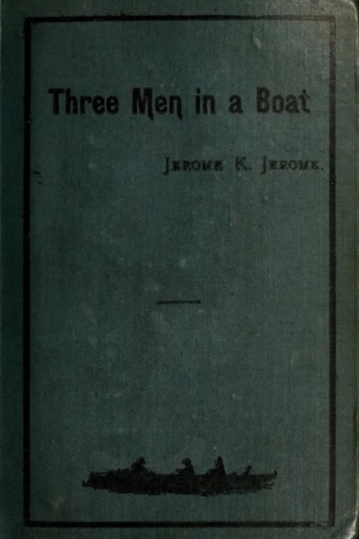 Couverture de « Three Men in a Boat »