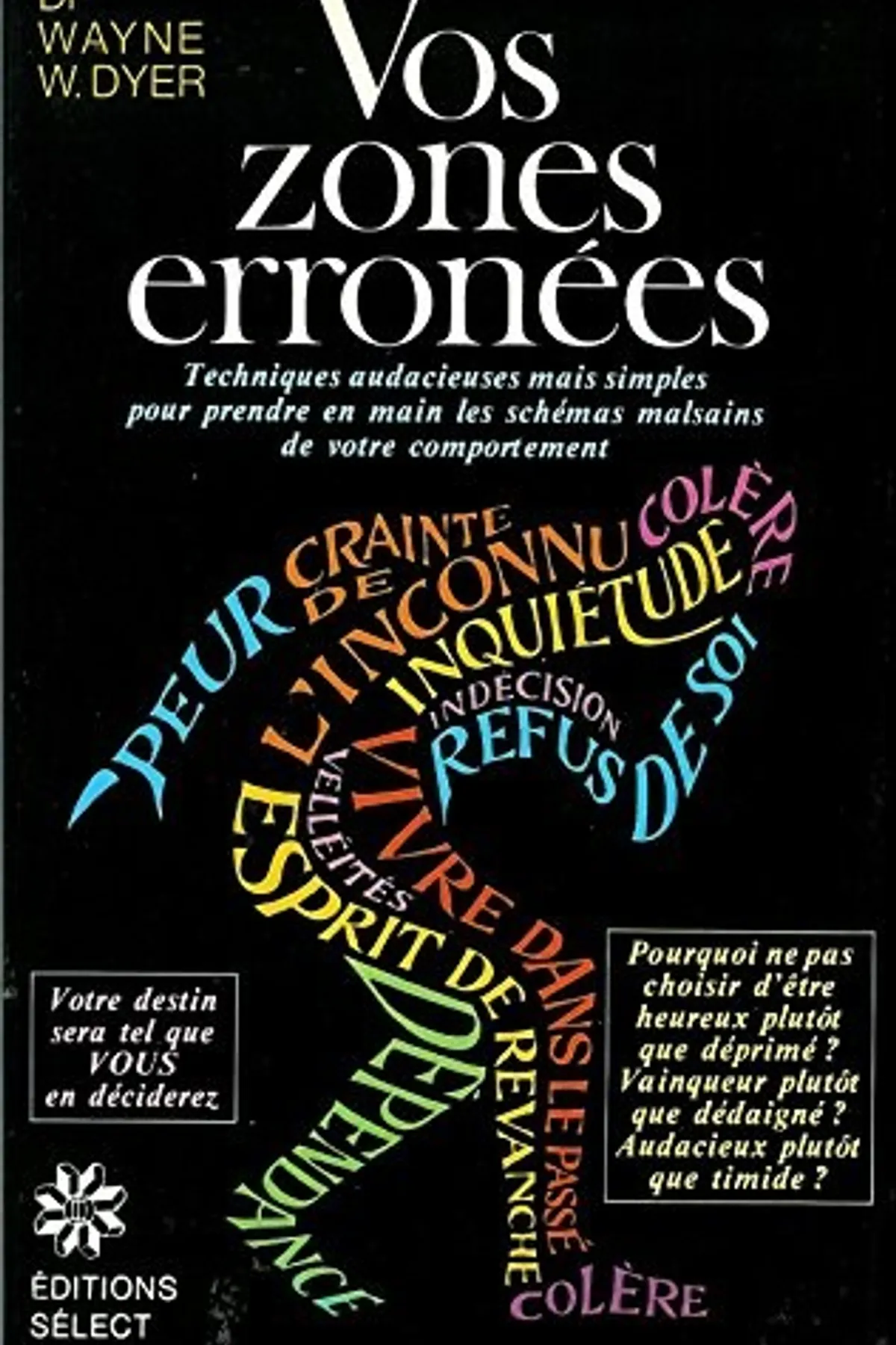 Couverture de « Vos zones erronées »