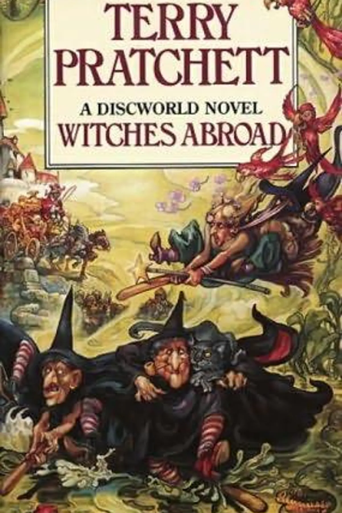 Couverture de « Witches Abroad »