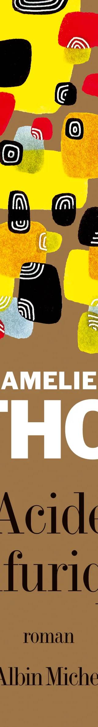 Couverture de Acide sulfurique, Amélie Nothomb