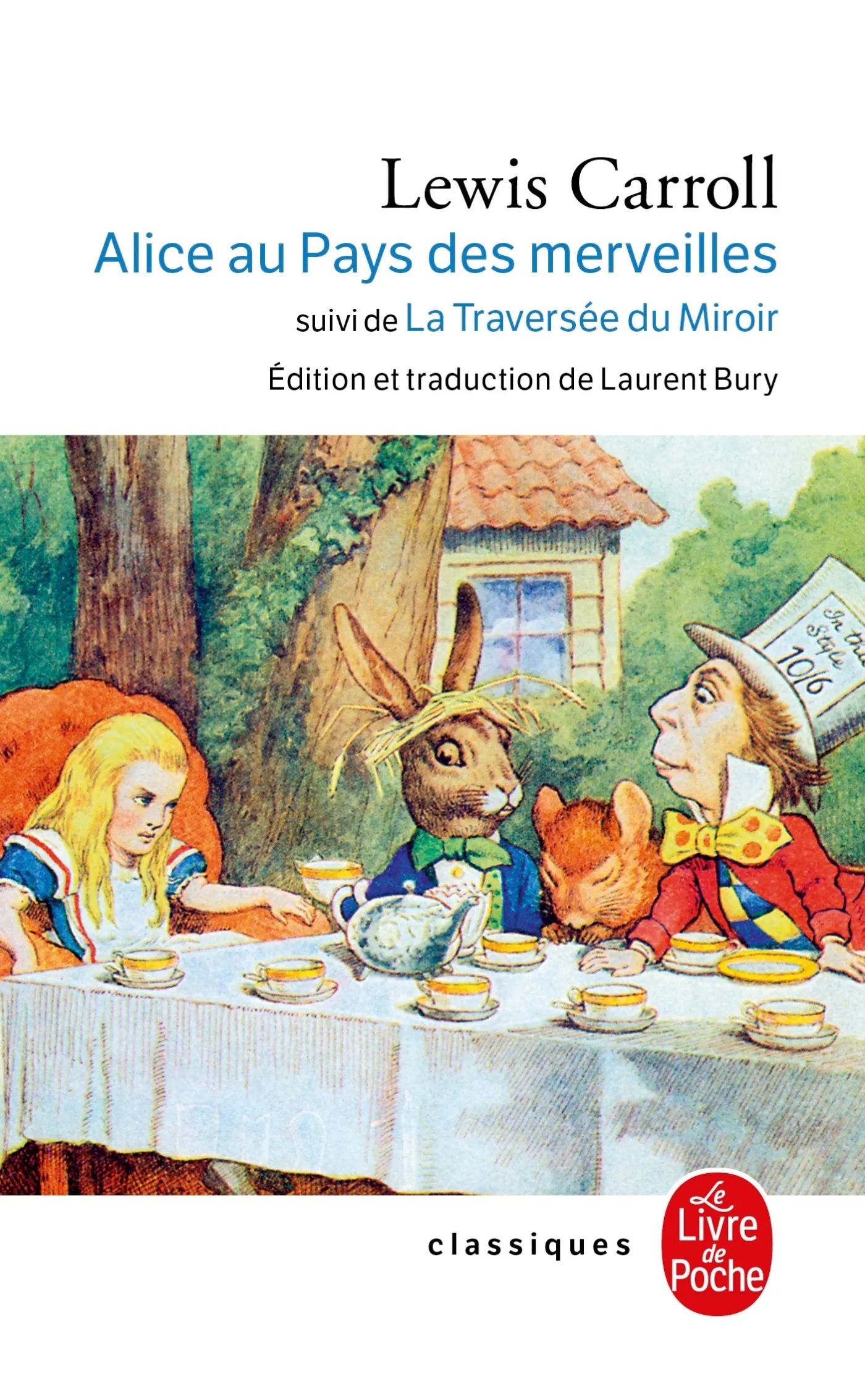 Couverture de Alice au pays des merveilles, Lewis Carroll