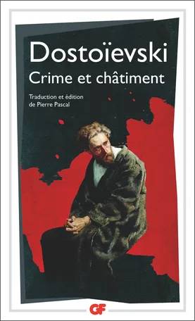 Couverture de Crime et Châtiment, Fiodor Dostoïevski