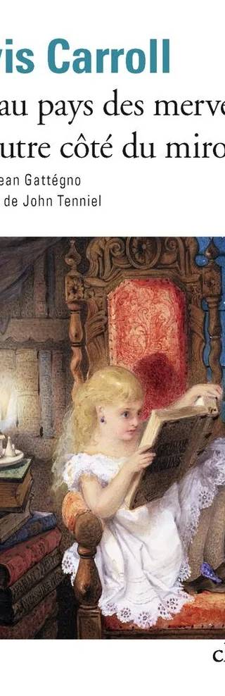 Couverture de De l’autre côté du miroir, Lewis Carroll