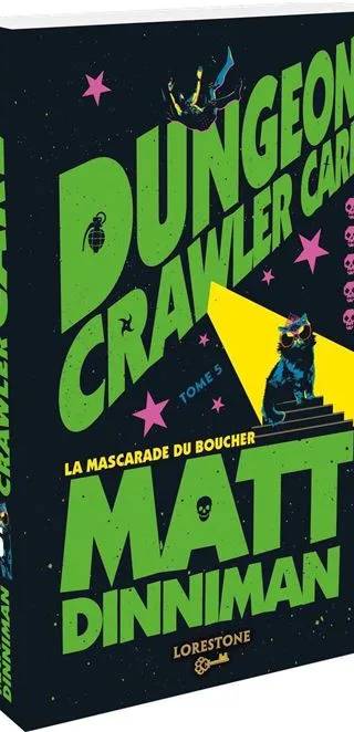 Couverture de Dungeon Crawler Carl - Tome 5 La Mascarade du boucher, Matt Dinniman