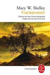 Couverture de Frankenstein, Mary Shelley