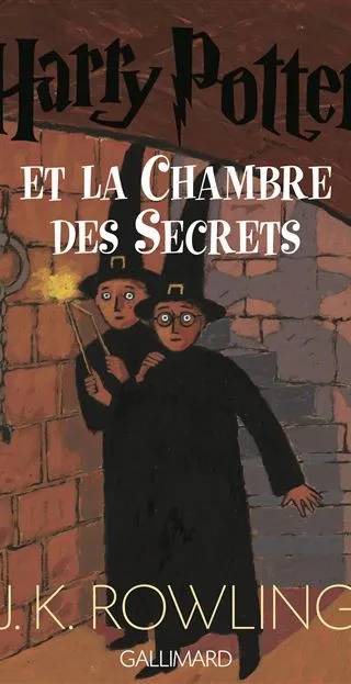 Couverture de « Harry Potter et la Chambre des secrets », J.K. Rowling
