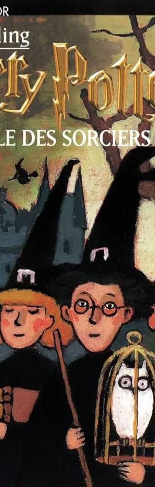 Couverture de Harry Potter à l'école des sorciers, J.K. Rowling