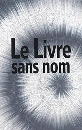 Couverture de Le Livre sans nom, Anonyme