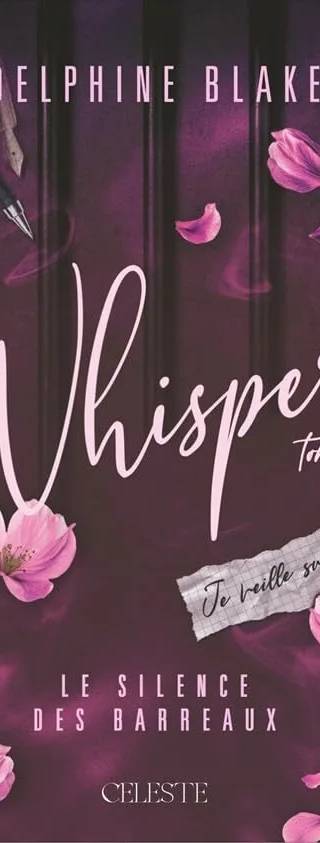 Couverture de Whispers T.1 : Le silence des barreaux, Delphine Blake