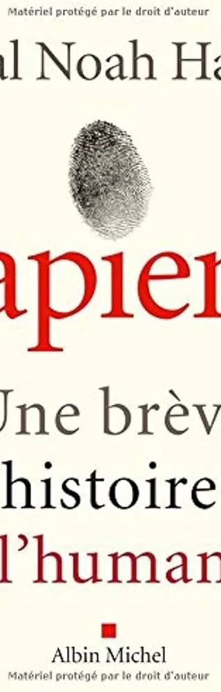 Couverture de Sapiens : Une brève histoire de l'humanité, Yuval Noah Harari
