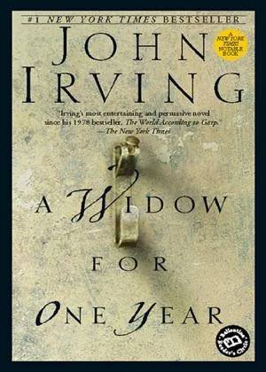 Couverture de A widow for one year, John Irving