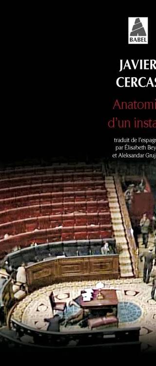 Couverture de Anatomie d'un instant, Javier Cercas