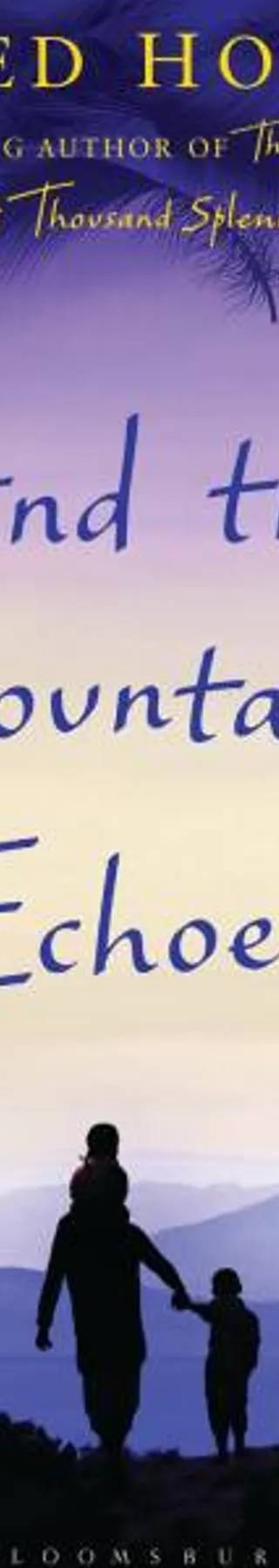 Couverture de And the Mountains Echoed, Khaled Hosseini