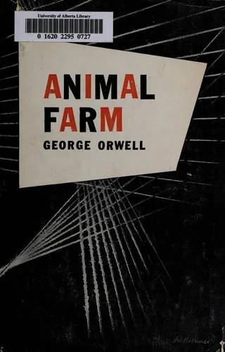 Couverture de Animal Farm, George Orwell