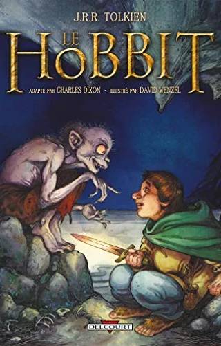 Couverture de Bilbo le Hobbit - Illustré par Mikhail Belomlinskiy, Tolkien, J.R.R. [Tolkien, J.R.R.]