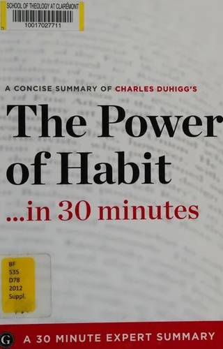 Cover of The Power of Habit by Charles Duhigg