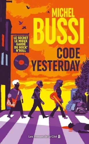 Couverture de Code Yesterday, Michel Bussi