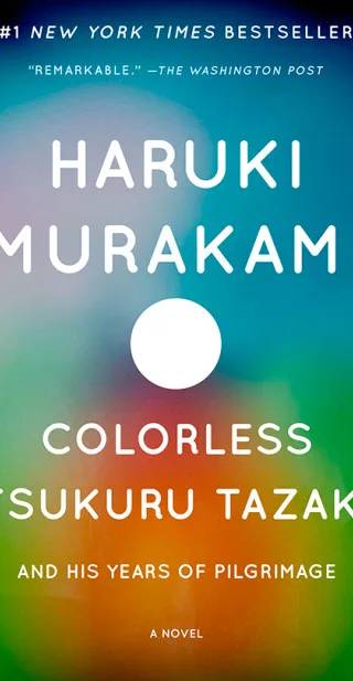 Couverture de Colorless Tsukuru Tazaki and His Years of Pilgrimage, Haruki Murakami