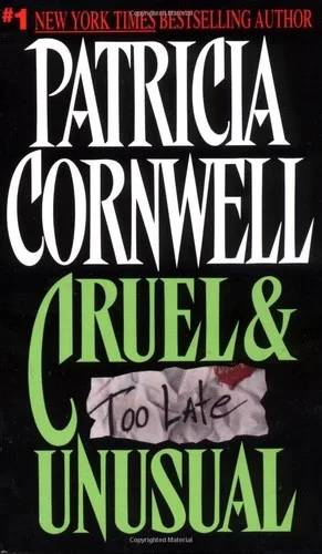 Cover of Cruel and Unusual by Patricia Cornwell