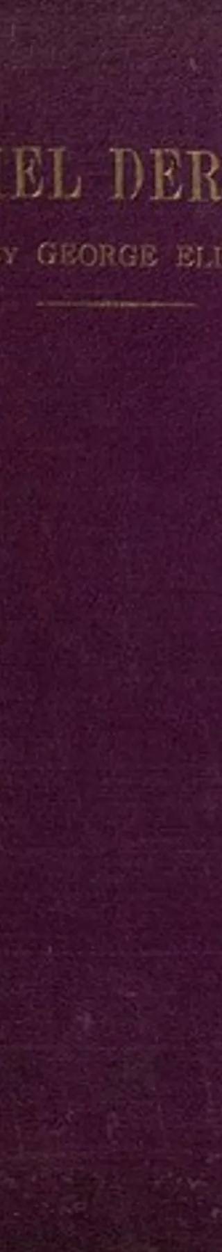 Couverture de Daniel Deronda, George Eliot