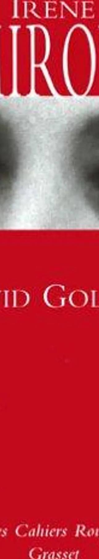 Couverture de David Golder, Irène Némirovsky