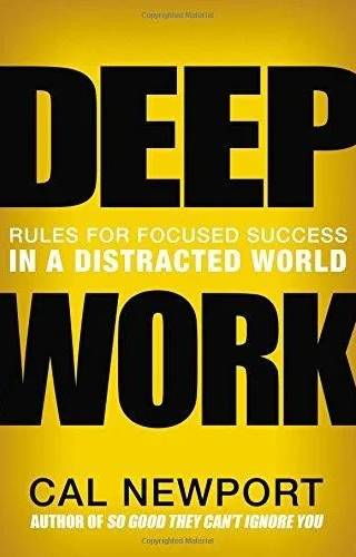 Cover of Deep Work by Cal Newport