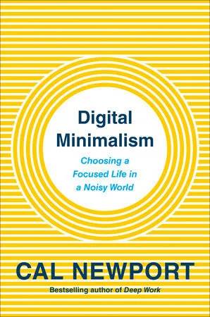 Cover of Digital Minimalism by Cal Newport