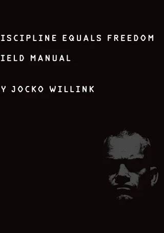 Cover of Discipline equals freedom : field manual by Jocko Willink