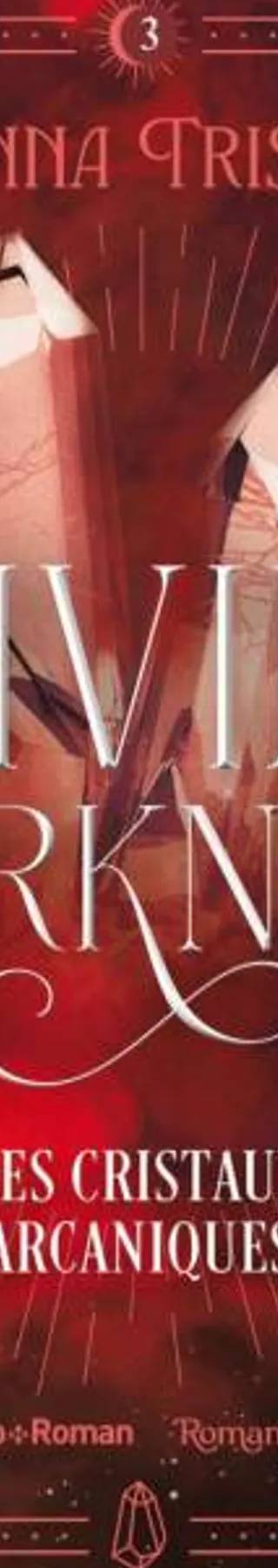 Couverture de Divine Darkness, Tome 3 : Les Cristaux arcaniques, Anna Triss