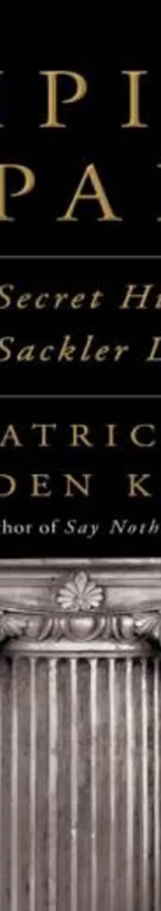 Cover of Empire of Pain by Patrick Radden Keefe