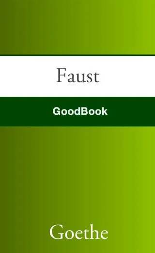Couverture de Faust, Johann Wolfgang von Goethe