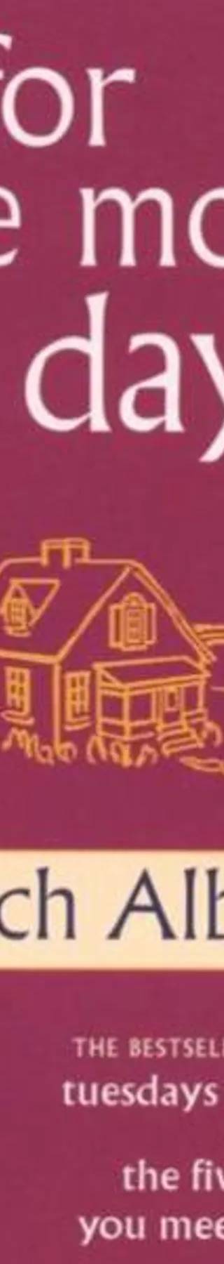 Cover of For One More Day by Mitch Albom