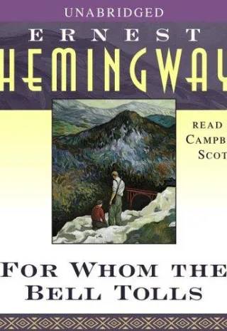 Couverture de For Whom the Bell Tolls, Ernest Hemingway