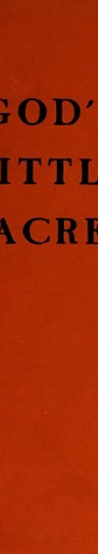 Cover of God’s Little Acre by Erskine Caldwell