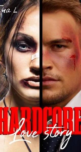 Couverture de Hardcore love story, Ena L.