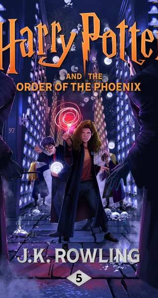 Cover of Harry Potter and the Order of the Phoenix by J.K. Rowling