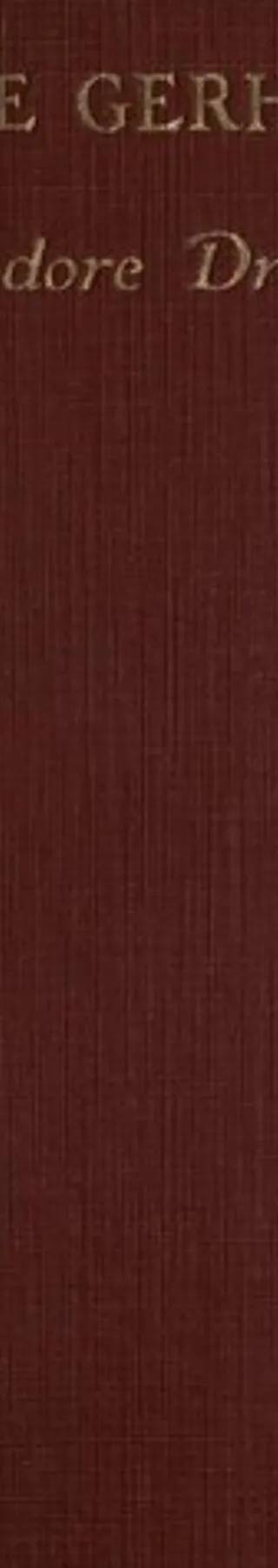 Couverture de Jennie Gerhardt, Theodore Dreiser