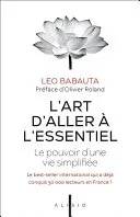 Couverture de L'art d'aller à l'essentiel (Alisio: Le pouvoir d'une vie simplifiée), Julie Dufour