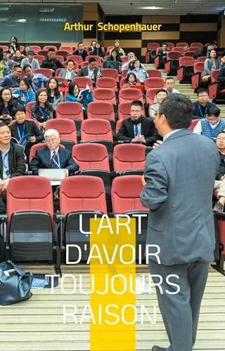 Couverture de L'Art d'avoir toujours raison, Arthur Schopenhauer