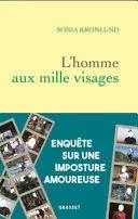 Couverture de L'homme aux mille visages (Littérature Française), Sonia Kronlund