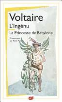 Couverture de L'Ingénu - La Princesse de Babylone (Littérature et civilisation), Voltaire