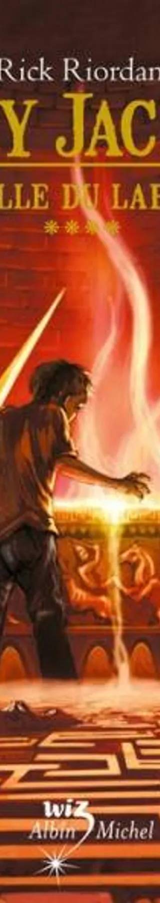 Couverture de La bataille du labyrinthe, Rick Riordan