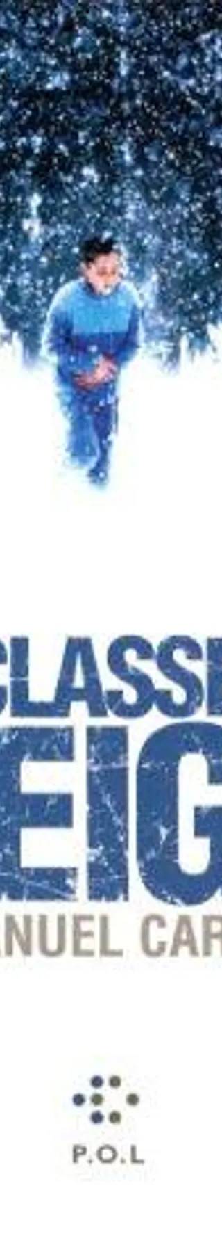 Couverture de La classe de neige, Emmanuel Carrére