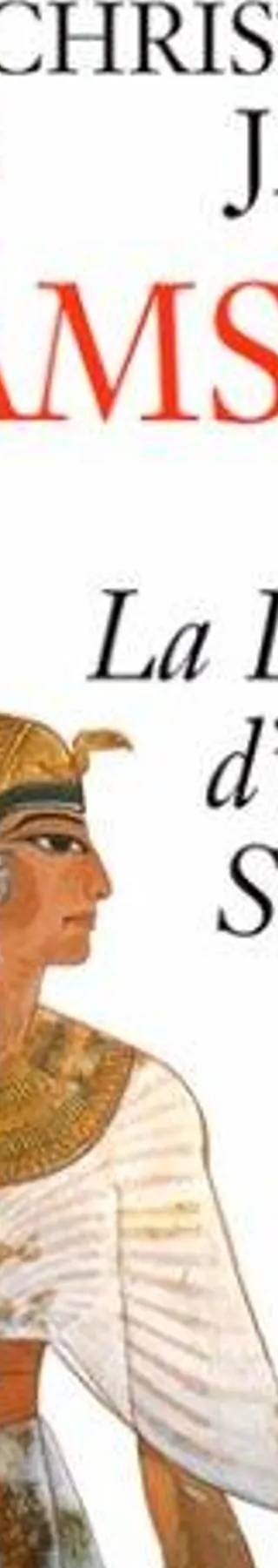 Couverture de La dame d'Abou-Simbel, Christian Jacq