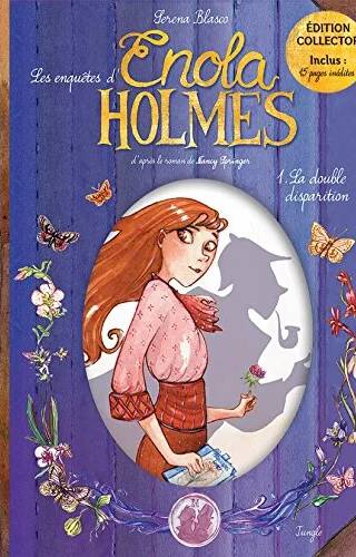 Couverture de La double disparition (Les enquêtes d'Enola Holmes 1), Nancy Springer