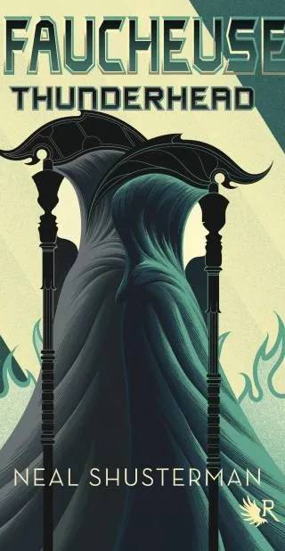 Couverture de La Faucheuse, Tome 2 : Thunderhead, Neal Shusterman, Stéphanie Leigniel