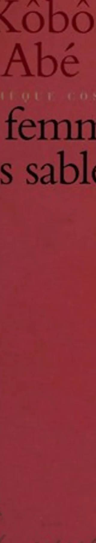 Couverture de La femme des sables, Abé Kôbô
