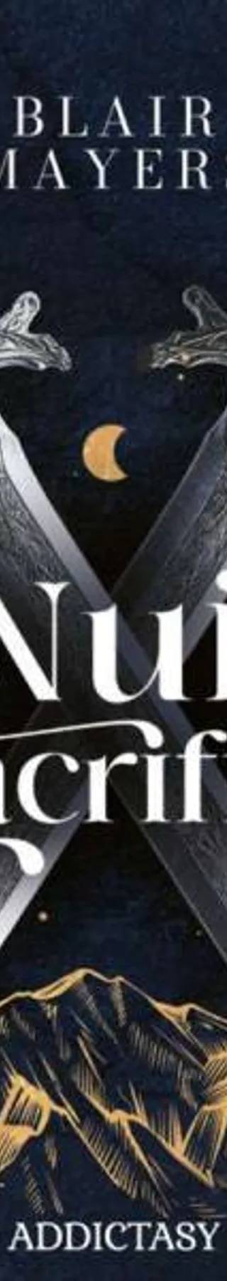 Couverture de La Nuit des Sacrifices, Blair Mayers