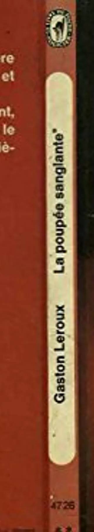 Couverture de La poupée sanglante, Gaston Leroux